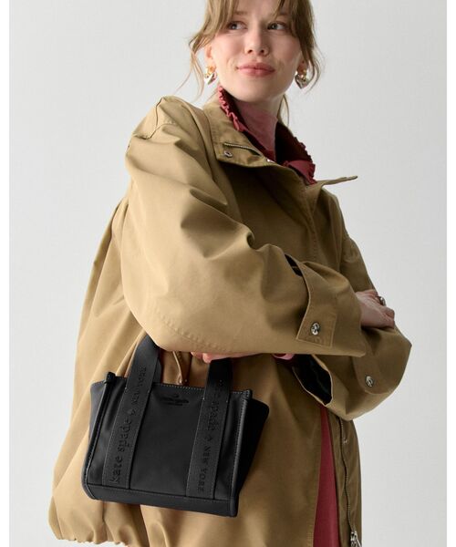 kate spade new york（ケイトスペード ニューヨーク）の「キップ ミニ トート（トートバッグ・レディース・ブラック・ONESIZE）」の2枚目の写真