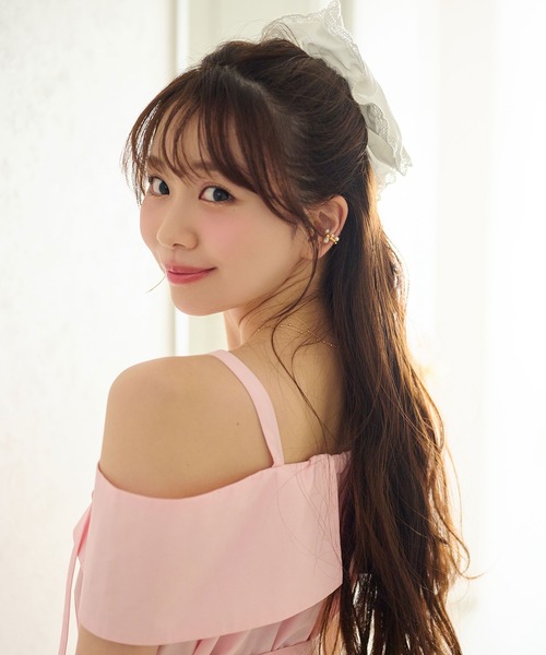 コットンレースビッグシュシュ（シュシュ）｜powwa more