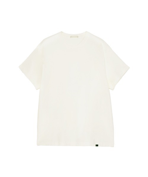 ELCHELE(エルチェレ)の「PIGMENT UNIVERSAL LARGE TEE(Tシャツ/カットソー・レディース・ミント/ホワイト/スミクロ・FREE)」の1枚目の写真