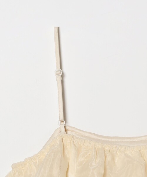 CAROLINA GLASER（カロリナ グレイサー）の「Mai / オーガンジー キャミワンピース（ワンピース・レディース・ホワイト/ブラック・SMALL/MEDIUM）」の13枚目の写真