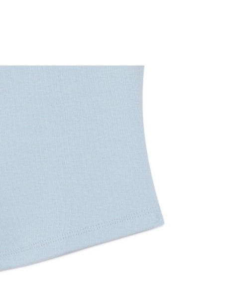 Opening Project（オープニングプロジェクト）の「Opening Project／クロップドシンボルＴ（Tシャツ/カットソー・レディース・ホワイト/ライトブルー・MEDIUM/SMALL）」の21枚目の写真