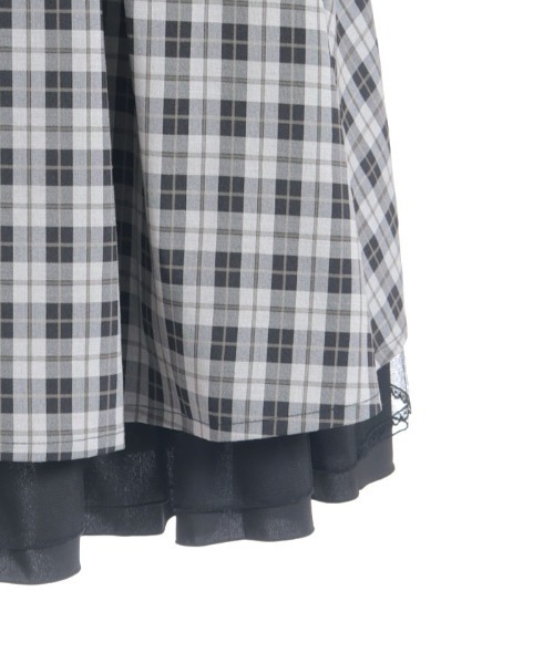 axes femme（アクシーズファム）の「バックフリルミドルスカート（スカート・レディース・ブラック/ネイビー/ブラウン・FREE）」の20枚目の写真