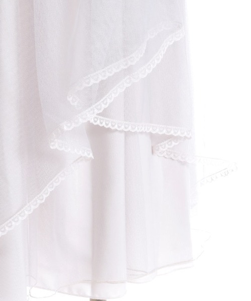 axes femme（アクシーズファム）の「バックフリルミドルスカート（スカート・レディース・ブラック/ネイビー/ブラウン・FREE）」の6枚目の写真