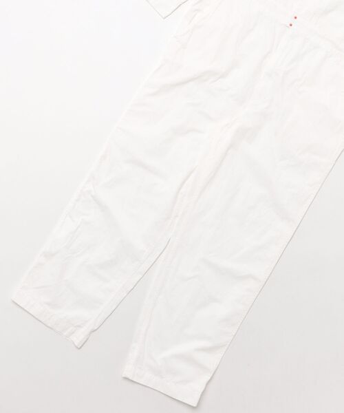 ZUCCa(ズッカ)の「(S)コットンツイル(つなぎ/オールインワン・レディース・ホワイト・M size)」の3枚目の写真