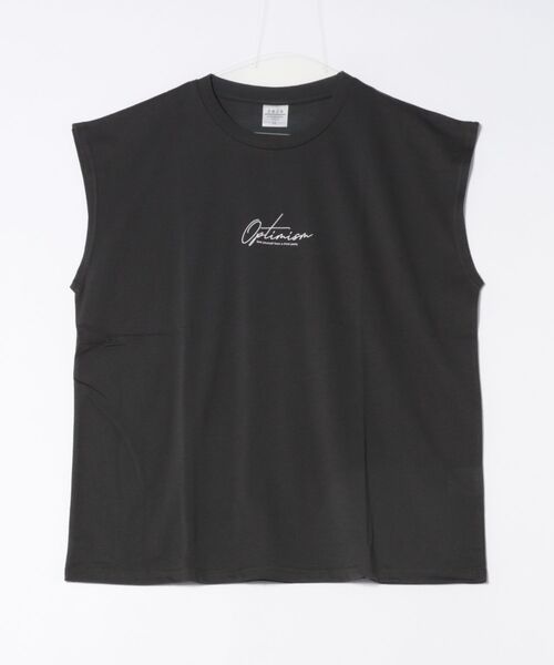Burner(バーナー)の「【GROOVY STORE】ワイドノースリーブTシャツ(タンクトップ・メンズ・クリアブラック/ライトブラック/ブラック系その他3/ブラック/ホワイト/ホワイト系その他3/スミクロ/ダークグリーン/ネイビー/ホワイト系その他2・M/LL/L)」の6枚目の写真