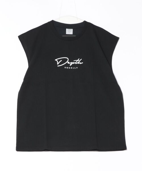 Burner(バーナー)の「【GROOVY STORE】ワイドノースリーブTシャツ(タンクトップ・メンズ・クリアブラック/ライトブラック/ブラック系その他3/ブラック/ホワイト/ホワイト系その他3/スミクロ/ダークグリーン/ネイビー/ホワイト系その他2・M/LL/L)」の8枚目の写真