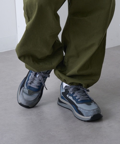 GERMAN TRAINER（ジャーマントレーナー）の「【SETUP7】レトロランニングスニーカー KNF-TP（スニーカー・メンズ・グレー/ブラック・44/42/40）」の7枚目の写真