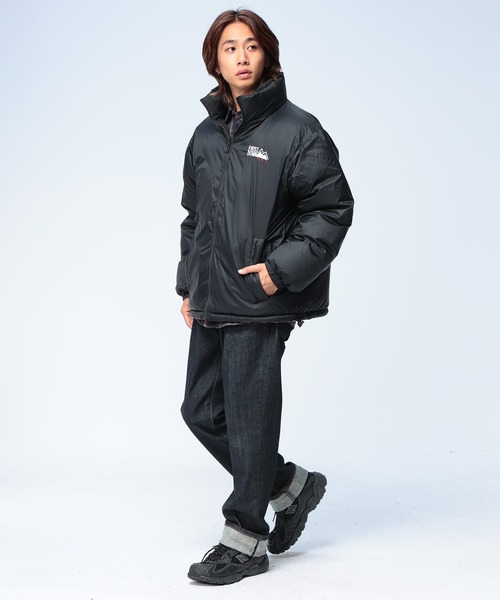 セール】リバーシブル ダウンジャケット FDUSA BUBBLE DOWN JKT