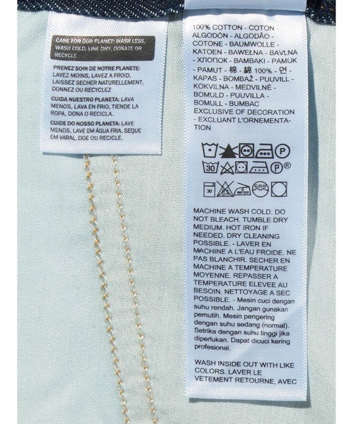 Levi's（リーバイス）の「Levi's/リーバイス リノア ワイドレッグ ジャンプスーツ（つなぎ/オールインワン・レディース・ダークインディゴブルー・S/XS/M）」の13枚目の写真