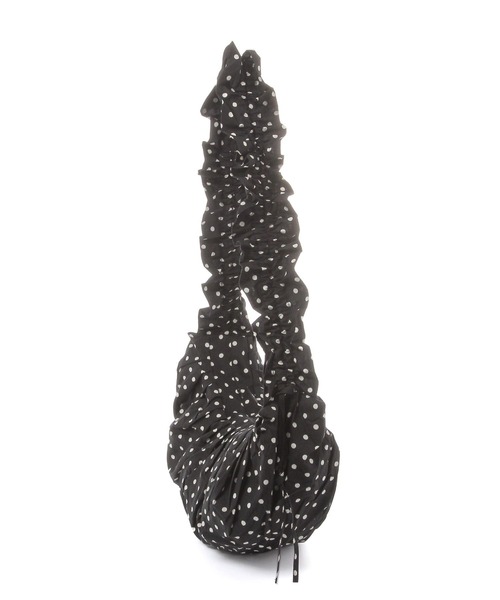 3.3 Field Trip （3.3フィールドトリップ）の「3.3 Field Trip／ドットギャザーBAG（ショルダーバッグ・レディース・ホワイト/ブラック・FREE）」の3枚目の写真