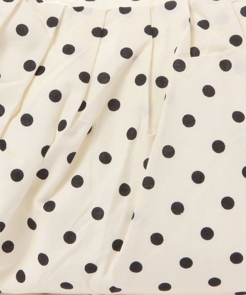 3.3 Field Trip （3.3フィールドトリップ）の「3.3 Field Trip／ドットギャザーBAG（ショルダーバッグ・レディース・ホワイト/ブラック・FREE）」の12枚目の写真