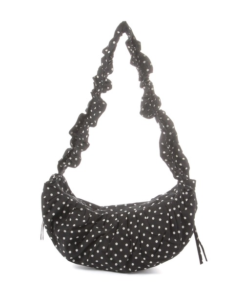 3.3 Field Trip （3.3フィールドトリップ）の「3.3 Field Trip／ドットギャザーBAG（ショルダーバッグ・レディース・ホワイト/ブラック・FREE）」の19枚目の写真