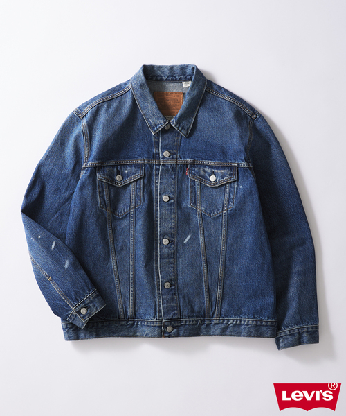 Levis PReMIUM(リーバイスプレミアム)の「LEVI’S(R) / リーバイス(R) 別注 TYPE III TRUCKER JACKET Selvedge INDIGO(デニムジャケット・メンズ・コバルトブルー・XX-LARGE/X-LARGE/LARGE/MEDIUM/SMALL/X-SMALL)」の8枚目の写真