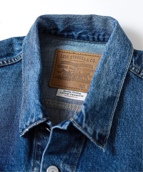 Levis PReMIUM(リーバイスプレミアム)の「LEVI’S(R) / リーバイス(R) 別注 TYPE III TRUCKER JACKET Selvedge INDIGO(デニムジャケット・メンズ・コバルトブルー・XX-LARGE/X-LARGE/LARGE/MEDIUM/SMALL/X-SMALL)」の11枚目の写真