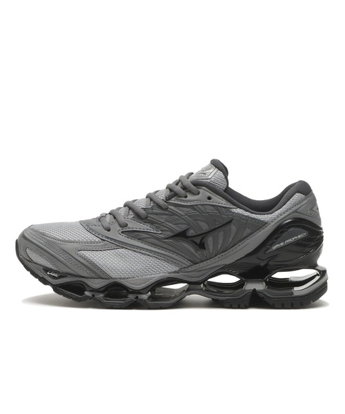 MIZUNO（ミズノ　）の「WAVE PROPHECY LS　D1GA333704（スニーカー・メンズ・グレー・25.0cm/24.5cm/24.0cm/23.5cm/28.5cm/28.0cm/27.5cm/27.0cm/26.5cm/26.0cm/25.5cm/23.0cm/29.0cm）」の3枚目の写真