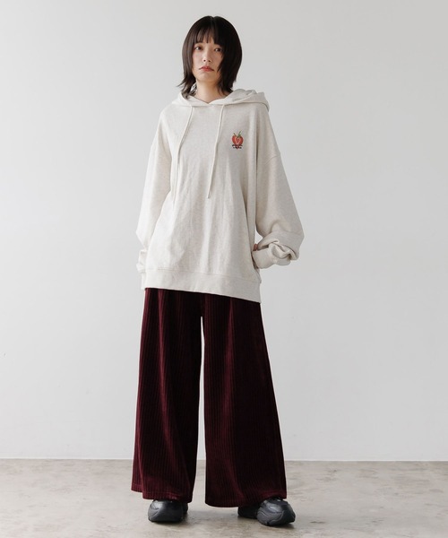 PBLIM（ページボーイリム）の「《UNISEX》ベロアワイドイージーパンツ（その他パンツ・レディース・ブラウン系その他/グレー系その他/ボルドー・LARGE/MEDIUM）」の20枚目の写真