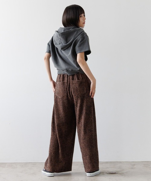 PBLIM（ページボーイリム）の「《UNISEX》ベロアワイドイージーパンツ（その他パンツ・レディース・ブラウン系その他/グレー系その他/ボルドー・LARGE/MEDIUM）」の7枚目の写真