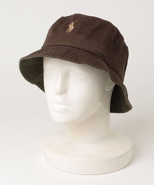 コットン バケット ハット（ハット）｜POLO RALPH LAUREN（ポロ