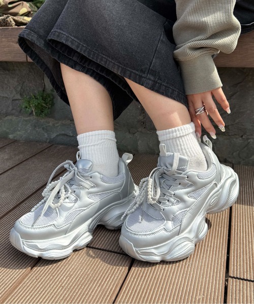 プラットフォームスニーカー（スニーカー）｜sedacle（セダクル