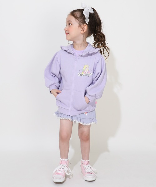 ディズニー プリンセス / ラメジップパーカー 0864K（パーカー