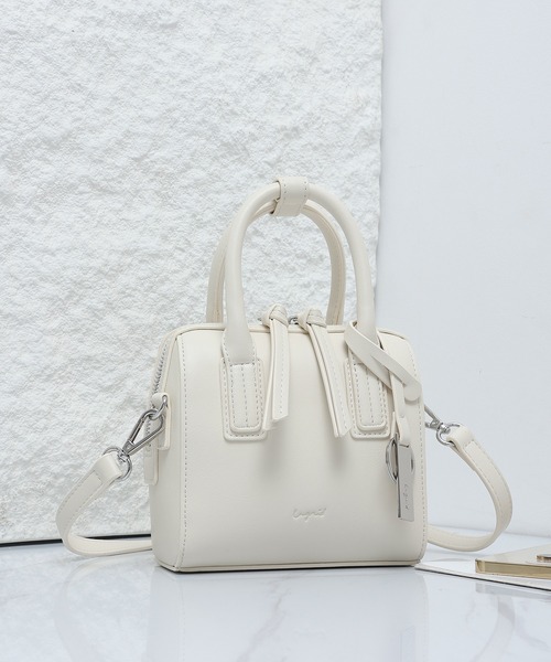 Ungrid(アングリッド)の「【Ungrid/アングリッド】 シンプルスムース ミニボストンバッグ(ボストンバッグ・レディース・ベージュ/ブラック/ダークグリーン/アイボリー/グレー/キャメル・FREE)」の19枚目の写真