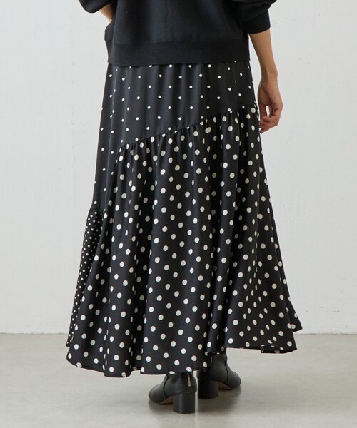 ドットパッチワークロングスカート（スカート）｜BEARDSLEY