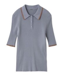 Mila Owen | 【WEB限定カラー】【セットアップ対応】ポロ衿リブニットプルオーバー(ニット/セーター)