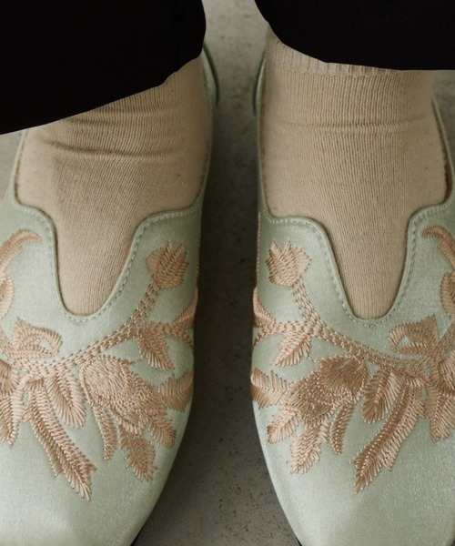 刺繍フラットシューズ（その他シューズ）｜Unitage（ユニテージ）の