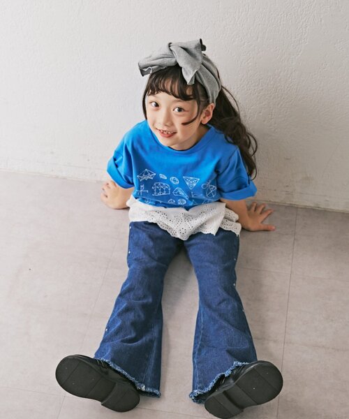 CIAOPANIC TYPY（チャオパニックティピー）の「【KIDS】ねじり太ターバン（その他小物・キッズ・チャコールグレー/グレー/ブラウン/ベージュ・ONE SIZE）」の5枚目の写真