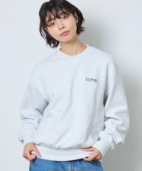 【新品】エルエルビーン ❤️ スウェット　サイズMです。 JAPAN EDITION】スミスフィールド・クルーネック・スウェット