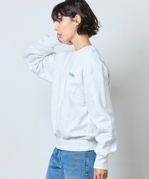 L.L.Bean（エルエルビーン）の「【JAPAN EDITION】スミスフィールド・クルーネック・スウェットシャツ（スウェット・レディース・イエロー系/ブルー系/ボルドー/グレー系・MEDIUM）」の13枚目の写真
