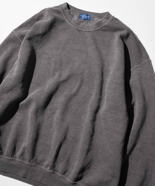 TOWNCRAFT / タウンクラフト 90S PIGMENT CREW SWEAT ヴィンテージ加工