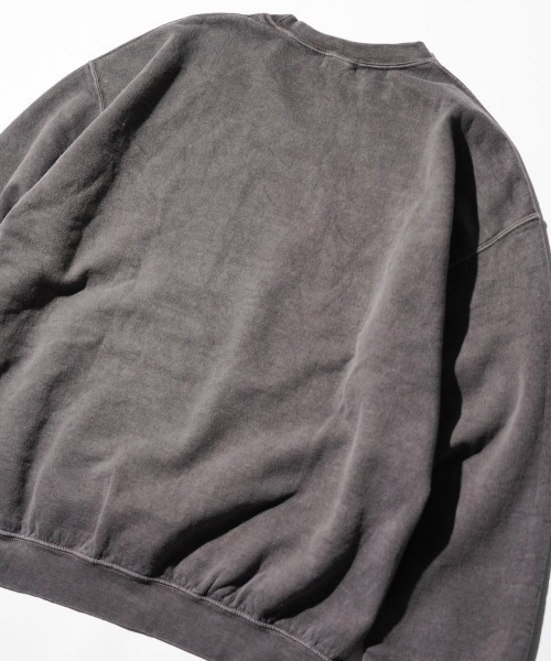 TOWNCRAFT / タウンクラフト 90S PIGMENT CREW SWEAT ヴィンテージ加工