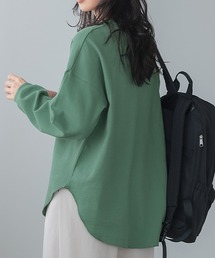 itto...（イット）の「ラウンドヘムジャガードコットンカットソー（Tシャツ/カットソー）」