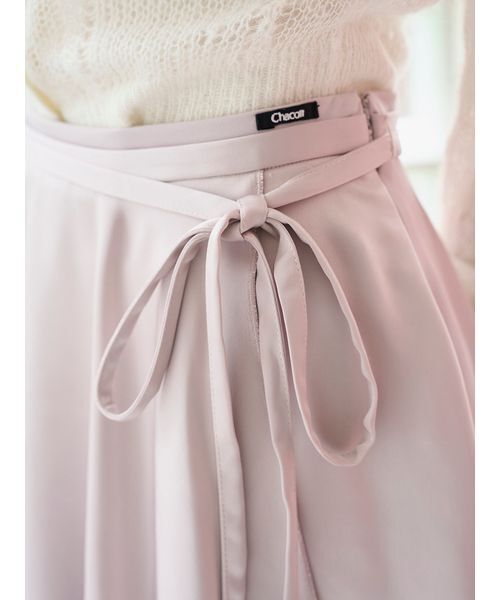 Chacott（チャコット）の「【Chacott】サテンラップスカショ（その他パンツ・レディース・ピンクベージュ/アイボリー・1/0）」の11枚目の写真
