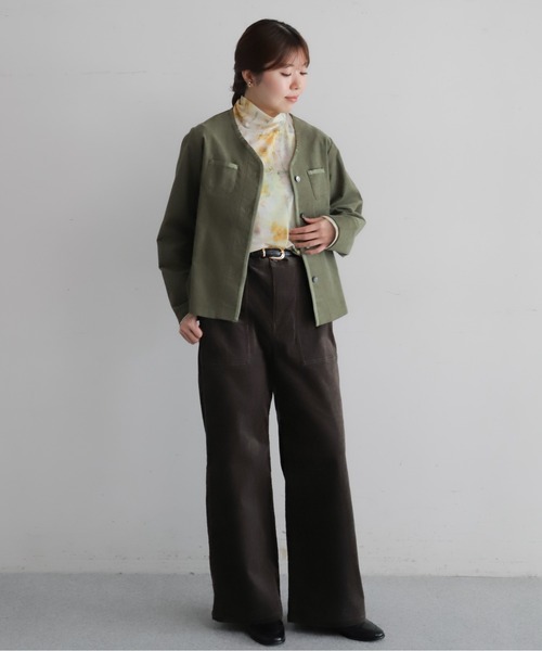 コードストレッチ ワイドフレアパンツ（その他パンツ）｜NOMBRE IMPAIR