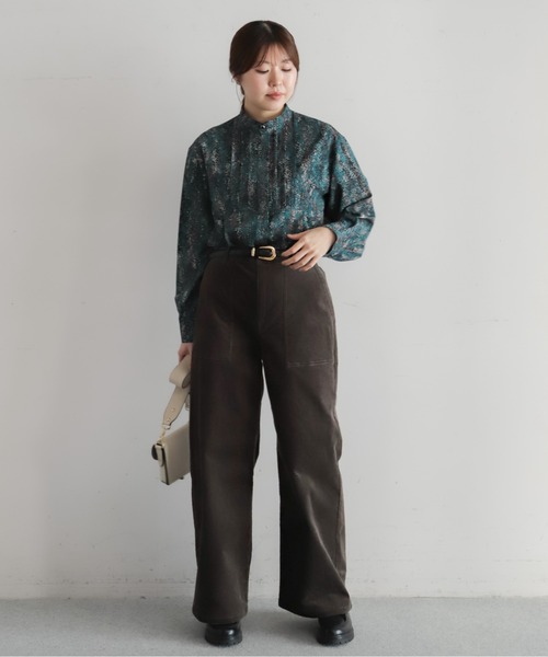 コードストレッチ ワイドフレアパンツ（その他パンツ）｜NOMBRE IMPAIR