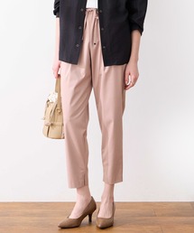 LE SOUK HOLIDAY（ルスークホリデー）の「ストレッチタックテーパードパンツ【6色展開・ウエストゴム・通年素材】（その他パンツ）」