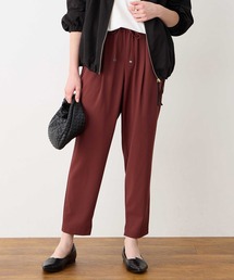 LE SOUK HOLIDAY（ルスークホリデー）の「ストレッチタックテーパードパンツ【6色展開・ウエストゴム・通年素材】（その他パンツ）」