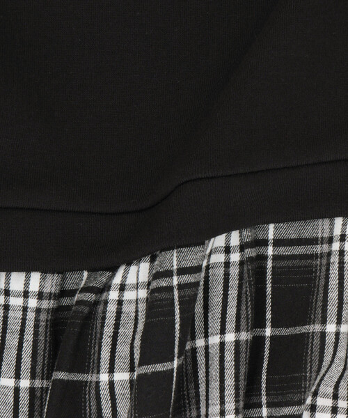 COMME CA ISM（コムサイズム）の「チェック ワンピース(ベビーサイズ)（ワンピース・キッズ・ブラック系・80-90cm）」の7枚目の写真
