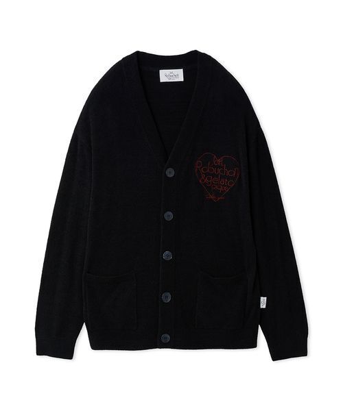 JOEL ROBUCHON】【HOMME】スムーズィーシルクカーディガン（ルーム