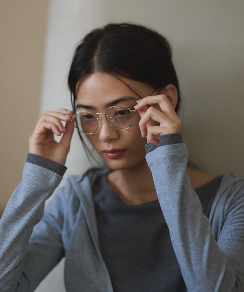 CRAFT STANDARD BOUTIQUE（クラフトスタンダードブティック）の「レイヤード風フード付きプルオーバー◆（Tシャツ/カットソー・レディース・グレー/ブラウン・FREE）」の12枚目の写真