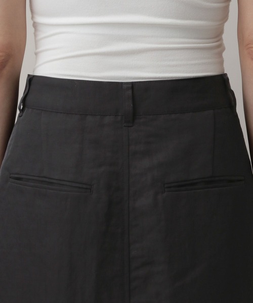 A part by（アパートバイ）の「【セットアップ対応】ナイロンタイトスカート（スカート・レディース・ブラック/ライトベージュ/カーキ・SMALL/MEDIUM）」の17枚目の写真