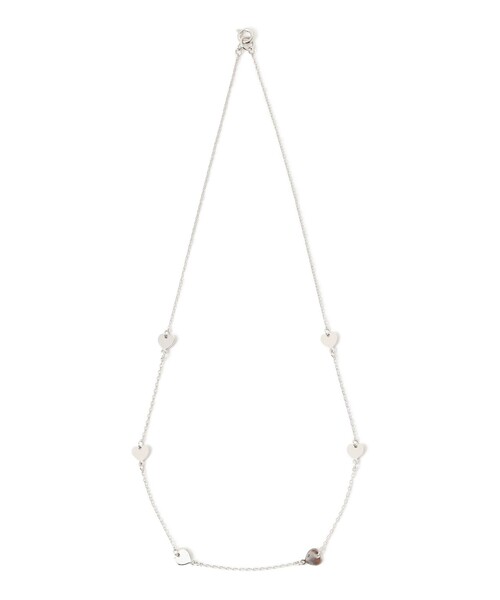 Ray BEAMS(レイビームス)の「ハート チェーン ネックレス(ネックレス・レディース・ゴールド/シルバー・ONE SIZE)」の1枚目の写真