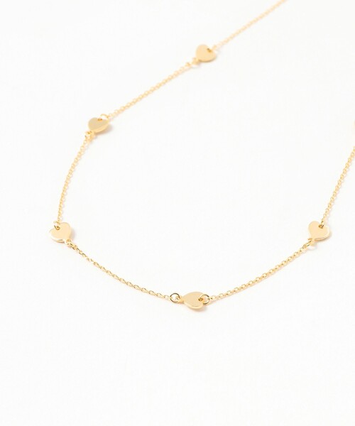 Ray BEAMS(レイビームス)の「ハート チェーン ネックレス(ネックレス・レディース・ゴールド/シルバー・ONE SIZE)」の6枚目の写真