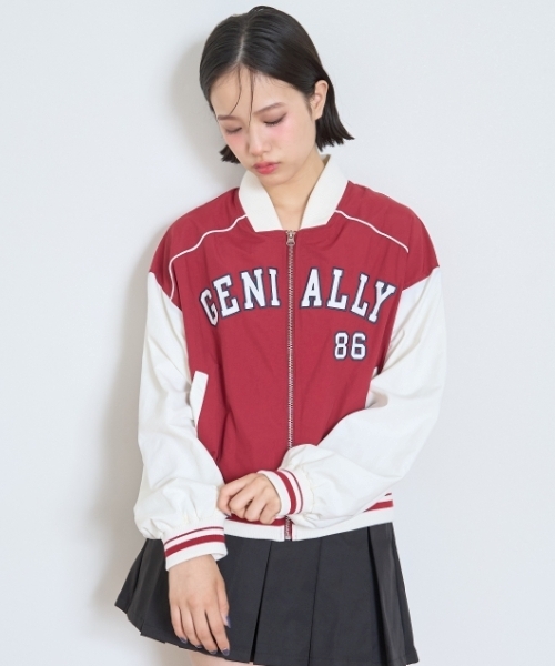 LOVETOXIC（ラブトキシック）の「【LTXC】スタジャン（スタジャン・キッズ・グリーン/ネイビー/エンジ/ブラック・L/M/S）」の4枚目の写真