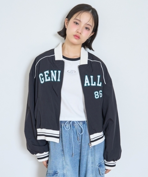 LOVETOXIC（ラブトキシック）の「【LTXC】スタジャン（スタジャン・キッズ・グリーン/ネイビー/エンジ/ブラック・L/M/S）」の2枚目の写真