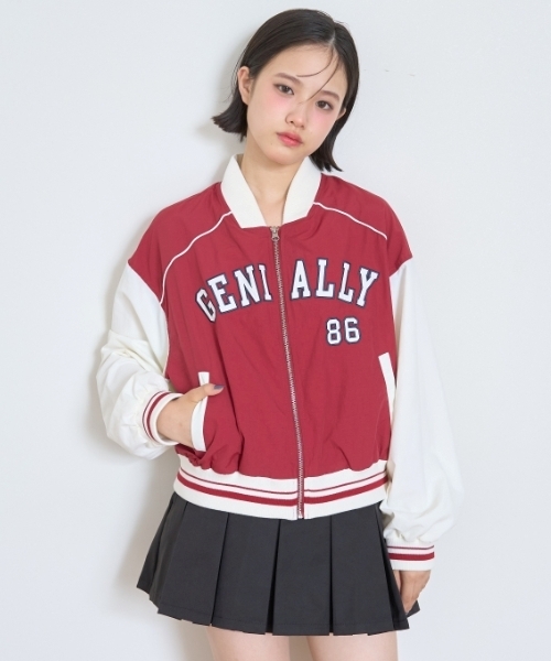 LOVETOXIC（ラブトキシック）の「【LTXC】スタジャン（スタジャン・キッズ・グリーン/ネイビー/エンジ/ブラック・L/M/S）」の5枚目の写真