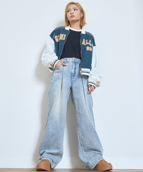 LOVETOXIC（ラブトキシック）の「【LTXC】スタジャン（スタジャン・キッズ・グリーン/ネイビー/エンジ/ブラック・L/M/S）」の6枚目の写真