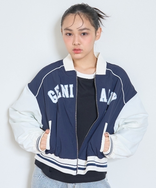 LOVETOXIC（ラブトキシック）の「【LTXC】スタジャン（スタジャン・キッズ・グリーン/ネイビー/エンジ/ブラック・L/M/S）」の8枚目の写真